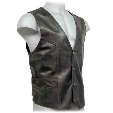 Mens Leather Vest & Coats