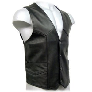 Mens Leather Vest & Coats