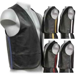 Mens Leather Vest & Coats