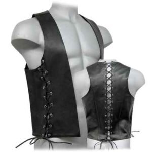 Mens Leather Vest & Coats