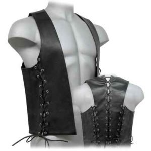 Mens Leather Vest & Coats