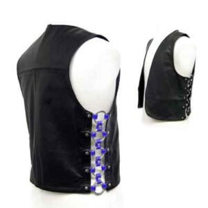 Mens Leather Vest & Coats