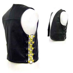 Mens Leather Vest & Coats