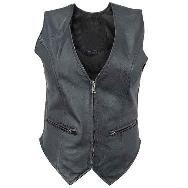 Womens Leather Vest & Coats